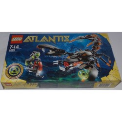 LEGO box (boite vide) 8076 Atlantis Deep Sea Striker (2010)