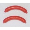 LEGO 33078 Minifig Food Sausage / Hot Dog