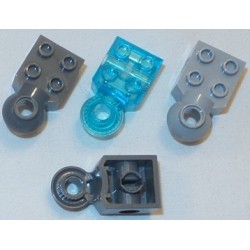 LEGO 48170 Technic Brick 2 x 2 with Hole and Rotation Joint Ball Half Top Horizontal