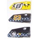 LEGO 64391 Technic Panel Fairing -4 Large Long Smooth, Side B (with sticker)