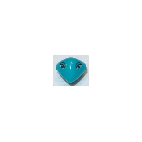 LEGO x117px1 Minifig Martian Head with Clip, Plain Pattern