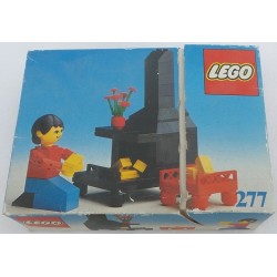 LEGO box (boite vide) 277 Fireplace (1977)