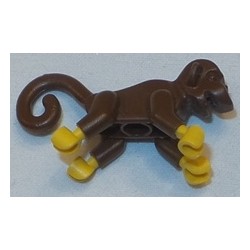 LEGO 2550c01 Animal Monkey Complete Assembly