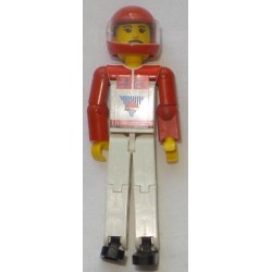LEGO 2698c01px20 (Tech036a) Technic Action Figure Complete Assembly / Helmet / Visor