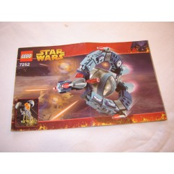 LEGO 7252 instructions (notice)  Droid Tri-Fighter (2005)