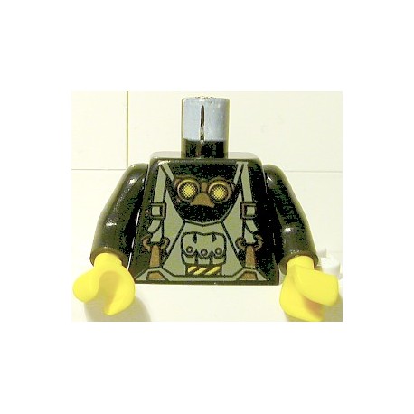 LEGO 973px143c01 Minifig Torso with Rock Raiders Axle Pattern (973pam)