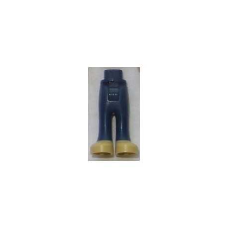 LEGO 92253c00pb05 Minidoll Hips and Trousers with Back Pockets and Tan Shoes Print