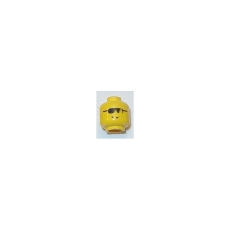 LEGO 3626bp04 Minifig Head with Standard Grin and Sunglasses Pattern