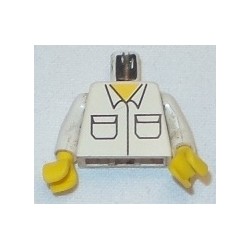 LEGO 973px18c01 Minifig Torso with Plain Shirt with Pockets Pattern