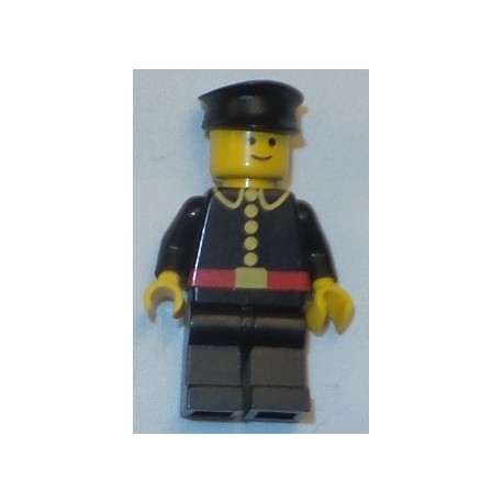 LEGO firec008  Fire - Classic, Black Hat, Captain (3626ap01)