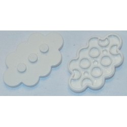 LEGO 35470 Plate Special 3 x 5 Cloud with 3 Center Studs