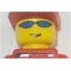 LEGO 3626bpx87 Minifig Head with Blue Sunglasses Pattern