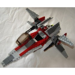 LEGO Star wars 6205 V-wing Fighter (2006) without minifigs, box and instructions