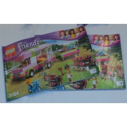 LEGO 3184 Instructions (notice) FRIENDS Adventure Camper (2012)