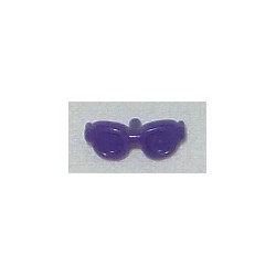 LEGO 93080l Minifig Accessory Headwear Glasses, Oval Shaped with Pin