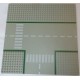 LEGO 608p01 Baseplate 32 x 32 Road 9-Stud T Intersection with Road Pattern