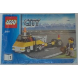 LEGO 3181 Instructions (notice) Passenger Plane (2010) Livret n°1