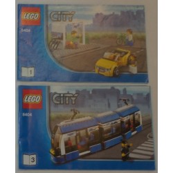 LEGO 8404 Instructions (notice) Public Transport (2010) Livrets n°1 et 3