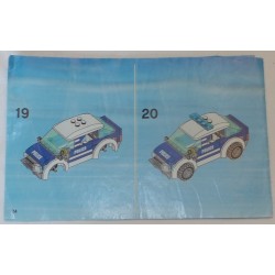 LEGO 4436 Instructions (notice) Patrol Car (2012) Incomplet