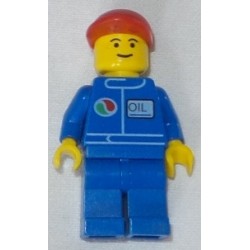 LEGO oct017 Octan - Blue Oil, Blue Legs, Red Cap