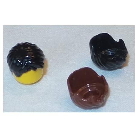 LEGO 62810 Minifig Hair Short Tousled with Side Part