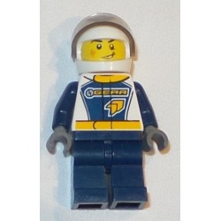 LEGO cty0749 Dragster Race Car Driver, GEAR Logo