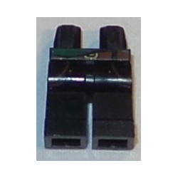 LEGO 970c00bd0695 Hips and Legs with Reddish Brown Pockets and Belt, Dark Green Shirt Tail and 2 Gold Rivets Pattern