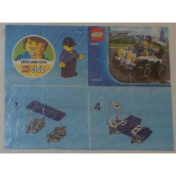 LEGO 30228 Instructions (notice) Police ATV polybag (2014)