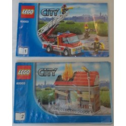 LEGO 60003 Instructions (notice) Fire Emergency Set (2013)