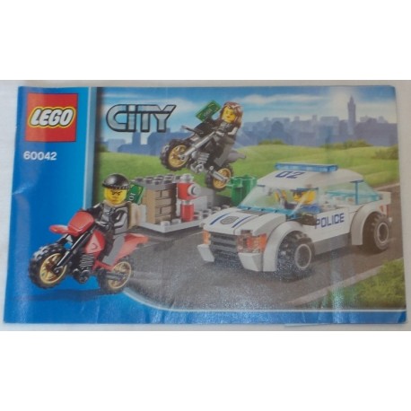 LEGO 60042 Instructions (notice) High Speed Police Chase (2014)