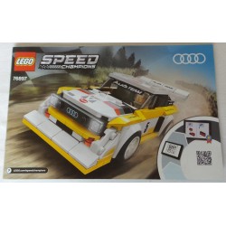 LEGO 76897 Instructions (notice) 1985 Audi Sport Quattro S1 (2020)