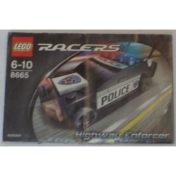 LEGO 8665 Instructions (notice) Racers Highway Enforcer (2006)