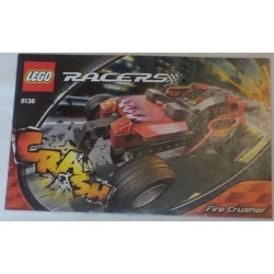 LEGO 8136 Instructions (notice) Racers Fire Crusher (2007)