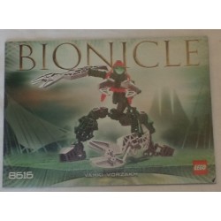 LEGO 8616 Instructions (notice) Bionicle - Vahki Vorzakh (2004)