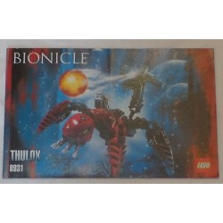 LEGO 8931 Instructions (notice) Bionicle - Thulox (2007)