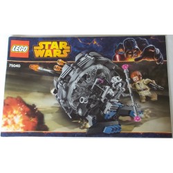 LEGO 75040 instructions (notice) Star Wars General Grievous' Wheel Bike (2014)