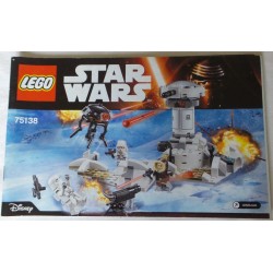 LEGO 75138 instructions (notice) Star Wars Hoth Attack (2016)