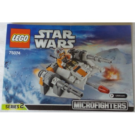 LEGO 75074 instructions (notice) Star Wars Microfighters Snowspeeder (2015)