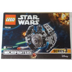 LEGO 75128 instructions (notice) Star Wars Microfighters TIE Advanced Prototype (2016)