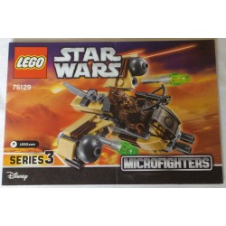 LEGO 75129 instructions (notice) Star Wars Microfighters Wookiee Gunship (2016)
