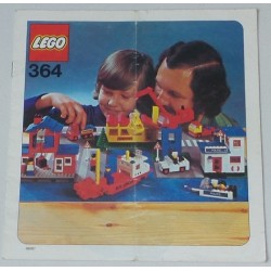 LEGO 364 Instructions (notice) Legoland Harbour Scene (1975)