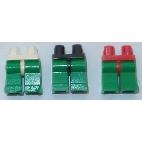 LEGO 970c00 Minifig Hips and Legs (Complete) (with Green Legs 970c06)