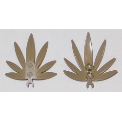 LEGO 10884 Plant Leaves 6 x 5 Swordleaf with O Clip