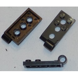 LEGO 98285 Hinge Plate 2 x 4 with Pin Hole and 3 Holes - Bottom