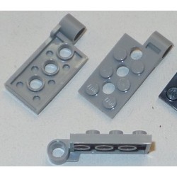 LEGO 98286 Hinge Plate 2 x 4 with Pin Hole and 3 Holes - Top
