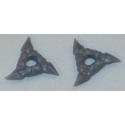 LEGO 19807a Weapon Throwing Star (Shuriken) with Textured Grips