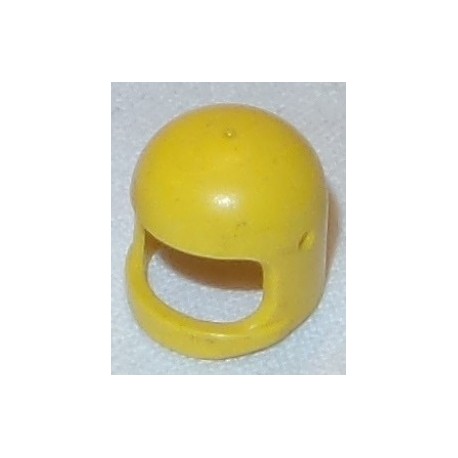 LEGO 193b2 Minifig Accessory Helmet Space / Town with Thick Chin Strap - with Visor Dimples (3842a)