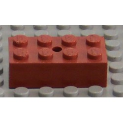 LEGO x1189 Brick 2 x 4 with Center Hole