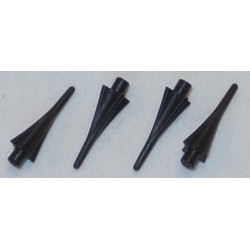 LEGO 24482 Minifig Weapon Spear Tip with Fins