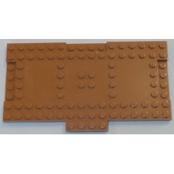 LEGO 18922 Brick Modified 8 x 16 x 2/3 with 1 x 4 Indentations and 1 x 4 Plate